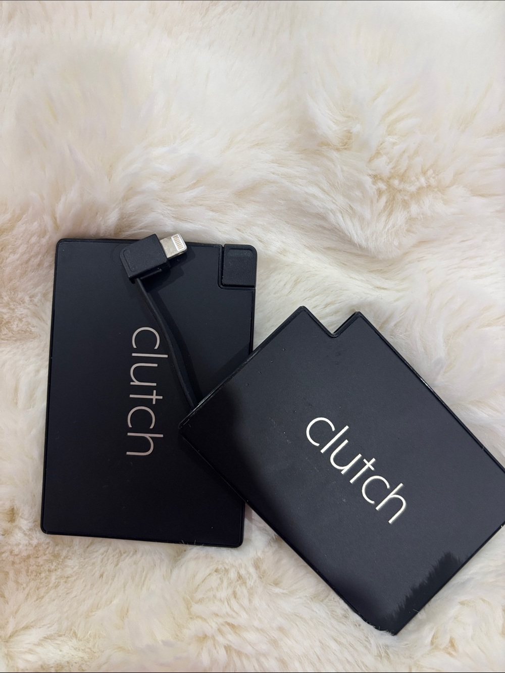 Two Clutch Portable Power Banks - Black